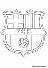 Barcelona Kleurplaat Neymar Barcelone Coloringhome Colorir Maatjes Escudo Desenhos sketch template