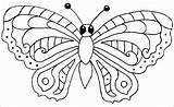 Butterfly Coloring Pages Cartoon Kids Coloringbay sketch template