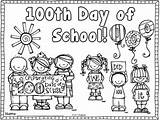 Coloring 100 School 100th Printables Days Pages Celebration Teaching Smarter Freebie Am Activities Writing Board Kindergarten First Math Paper Holidays sketch template