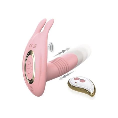 Plaiser Remote Controlled Clitoral Massager With G Spot Vibrating