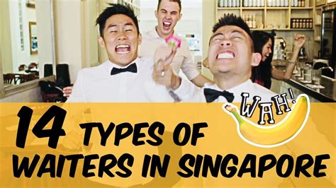 14 types of waiters in singapore youtube