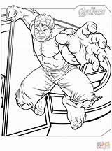 Coloring Hulk Avengers Pages Printable Marvel Incredible Sheets Supercoloring Coloriage Print sketch template