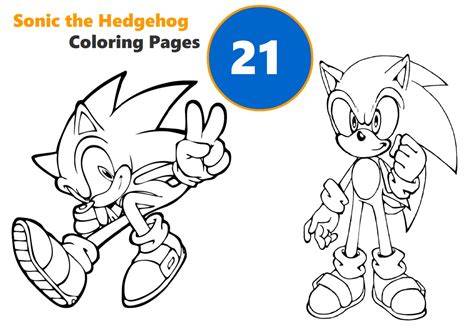 printable sonic  hedgehog coloring pages  kids  characters