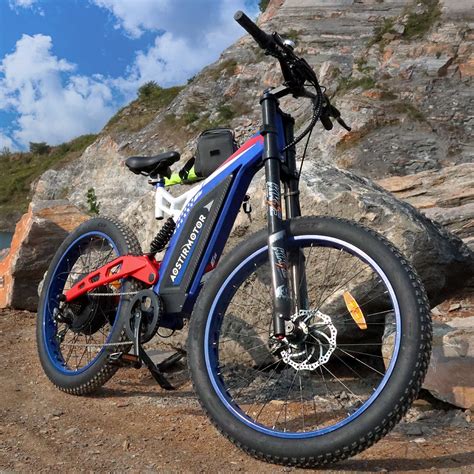 aostirmotor electric bike   mountain bike  ah bicycle al alloy fat tire ebike