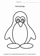 Coloring Pages Penguin Simple Kids Easy Printable Outline Color Basic Christmas Penguins Cartoon Emperor Drawing Chinstrap Cute Getcolorings Getdrawings Car sketch template