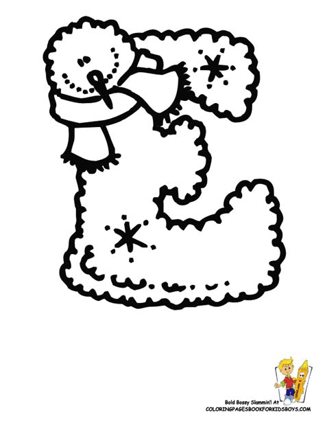christmas alphabet coloring pages coloring home