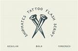 Tattoo Font Shipmates Fontspace Fonts sketch template