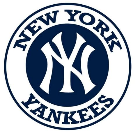 nyy logos images  pinterest  york yankees baseball