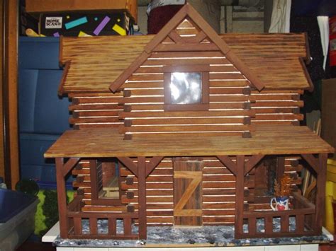 shenandoah log cabin dollhouse