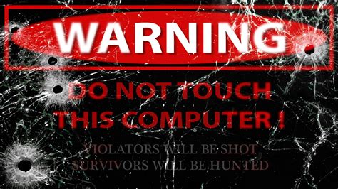 Free Download Hd Wallpapers Funny Warning Signs Humor 1360 X 768 168 Kb