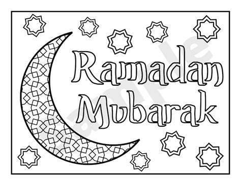 ramadan kareem coloring pages coloring pages