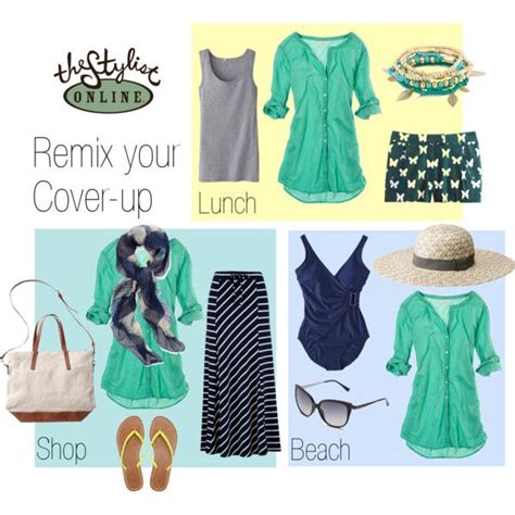 cruise wear remix your cover up by thestylistonline on