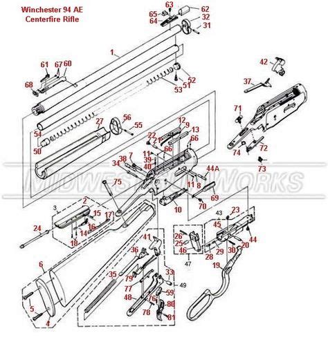 winchester  schematic freedom airsoft guns military guns lever action rifles