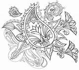 Bandana Print Template Coloring Pages sketch template