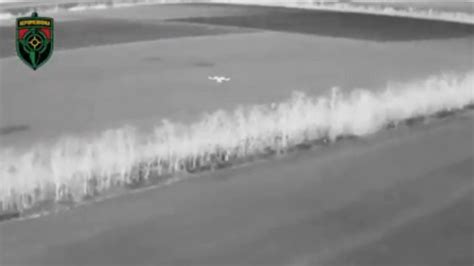 war  ukraine ukrainian forces show      bomber drone tracks   destroys