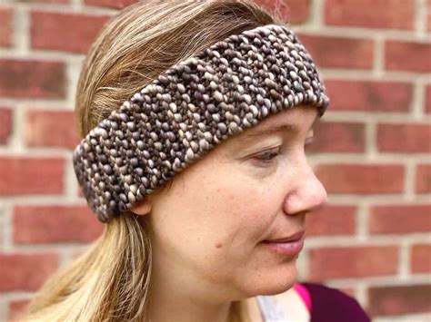 easiest simple knit headband love life yarn