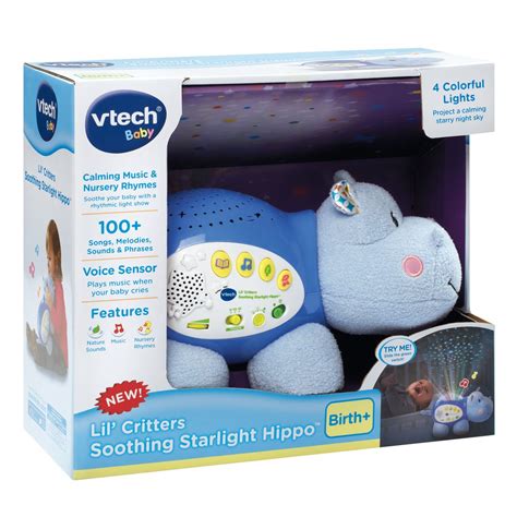vtech starlight sounds hippo projectorsoothing starlight hippo