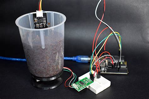 capacitive soil moisture sensor calibration  arduino maker portal