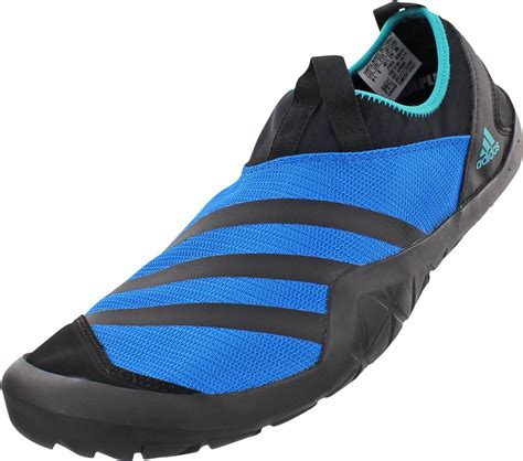 adidas rubber outdoor climacool jawpaw slip  water shoes  blue  men lyst