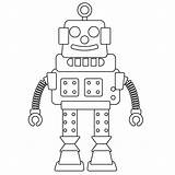Coloring Pages Robot Robots Filminspector Downloadable sketch template