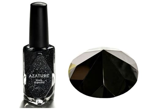 azature   black diamond nail polish