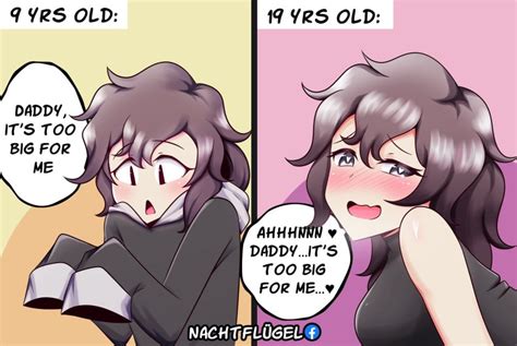 Rule 34 1girls Age Progression Aged Up Bare Shoulders Before And