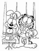 Garfield Coloring Pages Coloringpages1001 sketch template