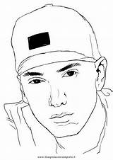 Eminem Disegno Misti Colorare sketch template