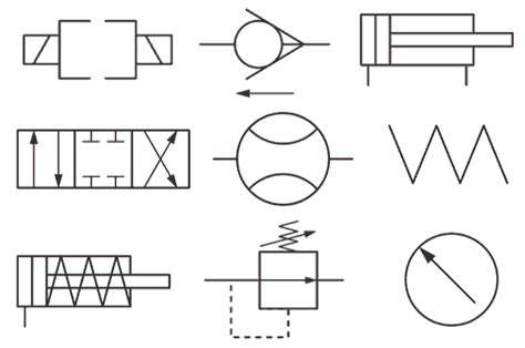 guide  common hydraulic symbols engineeringclicks