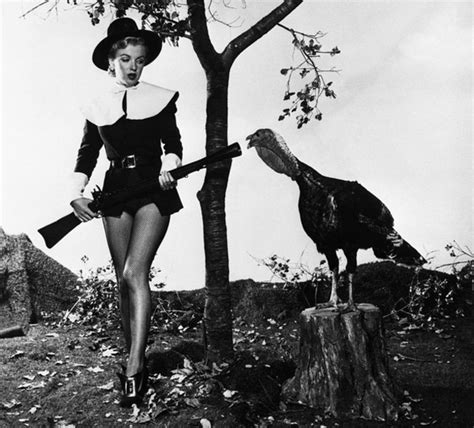 marilyn monroe as sexy thanksgiving pilgrim 1950