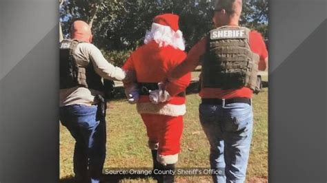 orlando santa arrested sex offender arrested for trying to play santa deputies say wftv