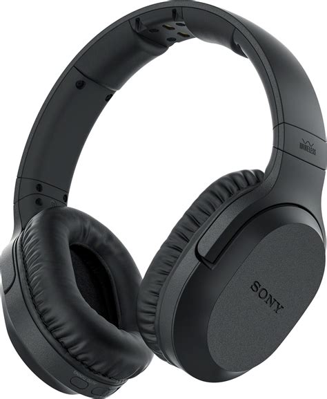 buy sony rfrk rf wireless   ear headphones black mdrrfrk