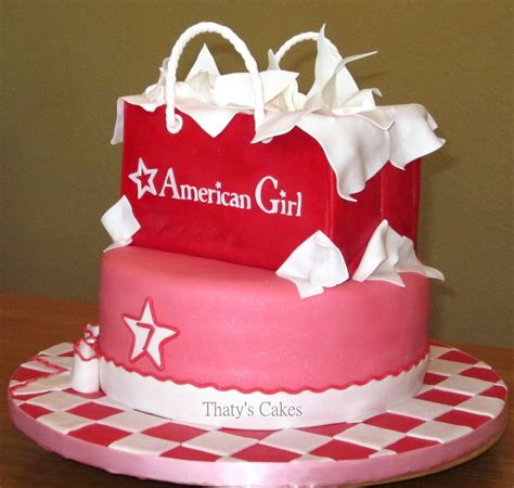 american girl cake