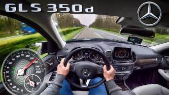 mercedes benz gls  acceleration top speed autobahn pov  autotopnl youtube