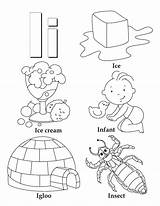 Coloring Letter Pages Alphabet Color Words Preschool Book Printable Abc Letters Worksheets Row Kids Preschoolers Ii Worksheet Inchworm Print Boat sketch template