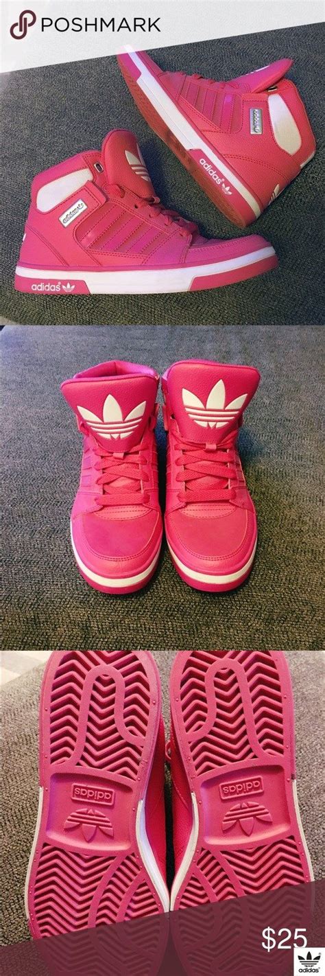adidas ortholite high tops     women pink  white adidas high top gym shoes