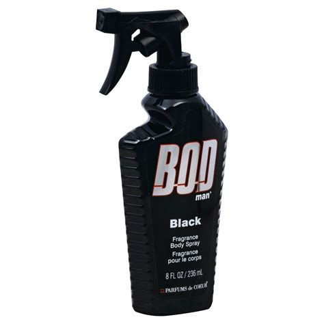 Bod Man Black Fragrance Body Spray Shop Fragrance At H E B