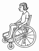 Disabled Wheelchair Teacher Wheelchairs Aids Parents sketch template