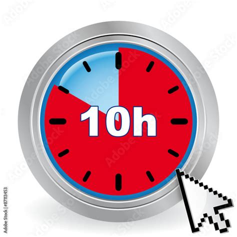 hours icon stock image  royalty  vector files  fotolia