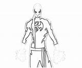 Fist Iron Capcom Marvel Vs Coloring sketch template
