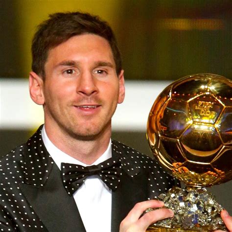 Lionel Messi Wins 2012 Ballon Dor Award News Scores Highlights