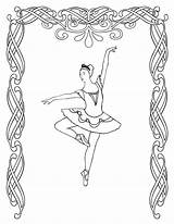 Coloring Pages Ballet Ballerina Printable Dance Christmas Kids Adults Irish Colouring Color Sheets Dancing Print Bestcoloringpagesforkids Getcolorings Choose Board Comments sketch template