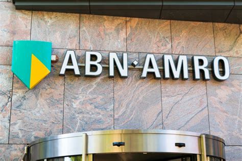 brand  logo abn amro bank  netherlands editorial stock image image  building abnamro