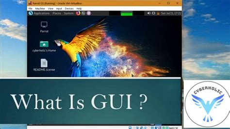 gui     works  parrot os youtube