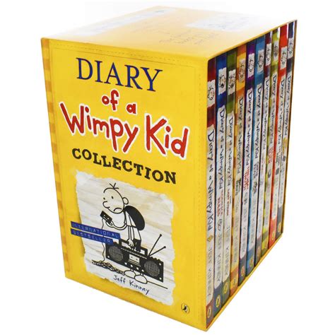 diary  wimpy kid series  books children collection paperback