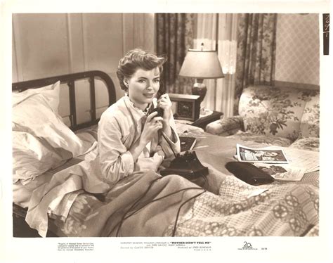 Dorothy Mcguire In Mother Didn T Tell Me Original Vintage Photo 1950