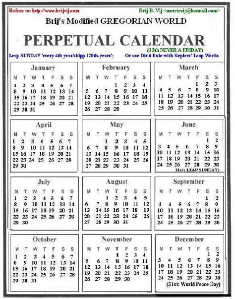Modified Gregorian Calendar Calendar Wiki Fandom