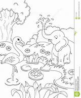 Nature Coloring Pages Kids Scenes Drawing Colouring Beautiful Realistic Printable Animals Sheets Color Scenery Landscape Getdrawings Clip Getcolorings Highest Clipart sketch template