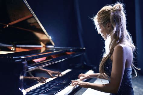 Piano Playing And Singing Puts Color Into Our World