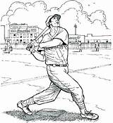 Baseball Pages Cardinals Coloring Color Getcolorings sketch template
